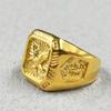 New Arrival Retro Women's Ring Unisex Eagle Fashion Hip Hop gold color Ring Gothic Eagle Ring Luxury  for Men Trendy