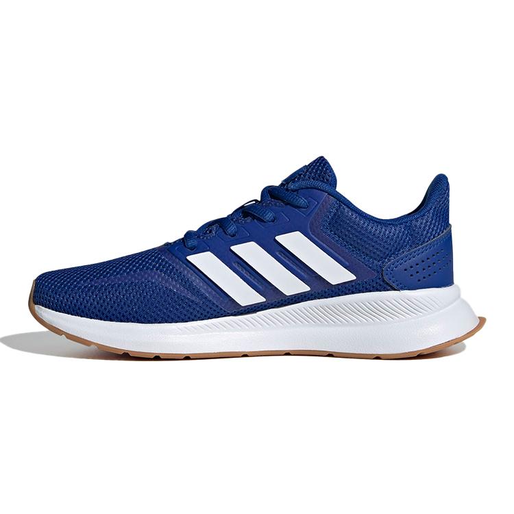 

New Adidas Runfalcon 1.0 K Breathable Low Top Kids Running Shoes Blue White Kids FV8838 28