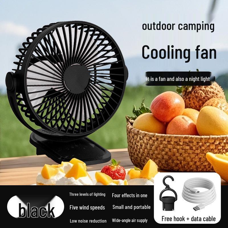 

Southeast Asia Portable Mini Clip Fan for Desktops and Strollers 6-inch Fan