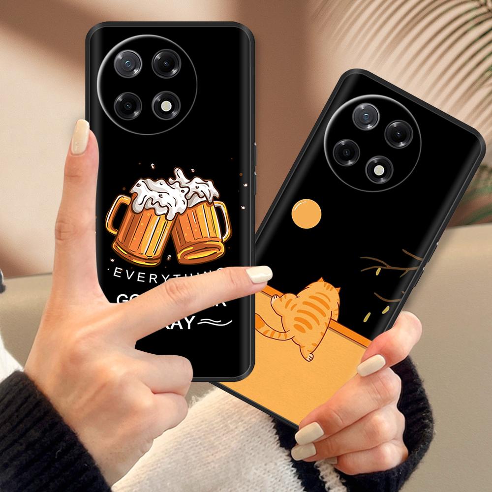 For Tecno Camon 30S Pro Case CLA6 Cute Cartoon Painted Silicone TPU Phone Cover For Tecno Camon 30 Pro CL8 Funda Camon30s Bumper