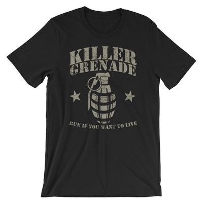 Killer Grenade T-Shirt. 100% Cotton Premium Tee NEW
