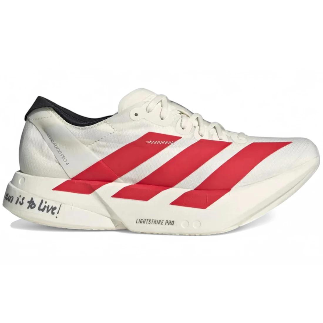 

Кроссовки adidas Adizero Adios Pro 4 Небело-красный(JR6333) 42