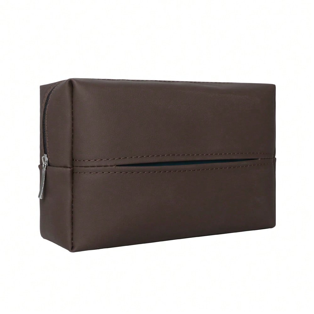 Car Tissue Box Hanging Center Console Armrest Box Paper Box Simple Car Car Paper Towel Cover