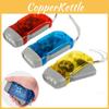 Pressed Led Hand Power Generation Plastic Flashlight Portable Light Lamp Outdoor