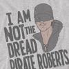 The Princess Bride Womens/Ladies Dread Pirate Roberts Heather T-Shirt