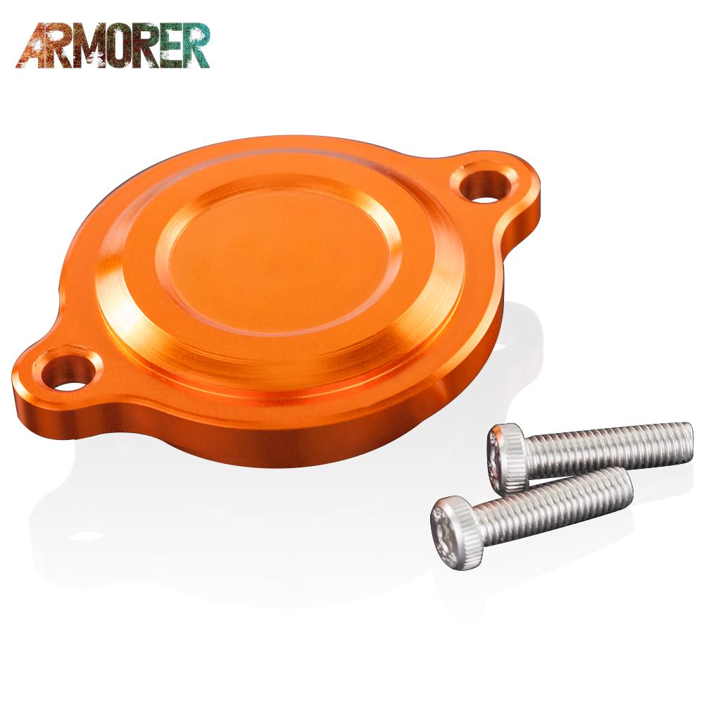 690 ENDURO R Engine Oil Filter Tank Cover Cap Motorcycle Accessories For KTM 690 DUKE R 690 SMC R SMCR 2008 -