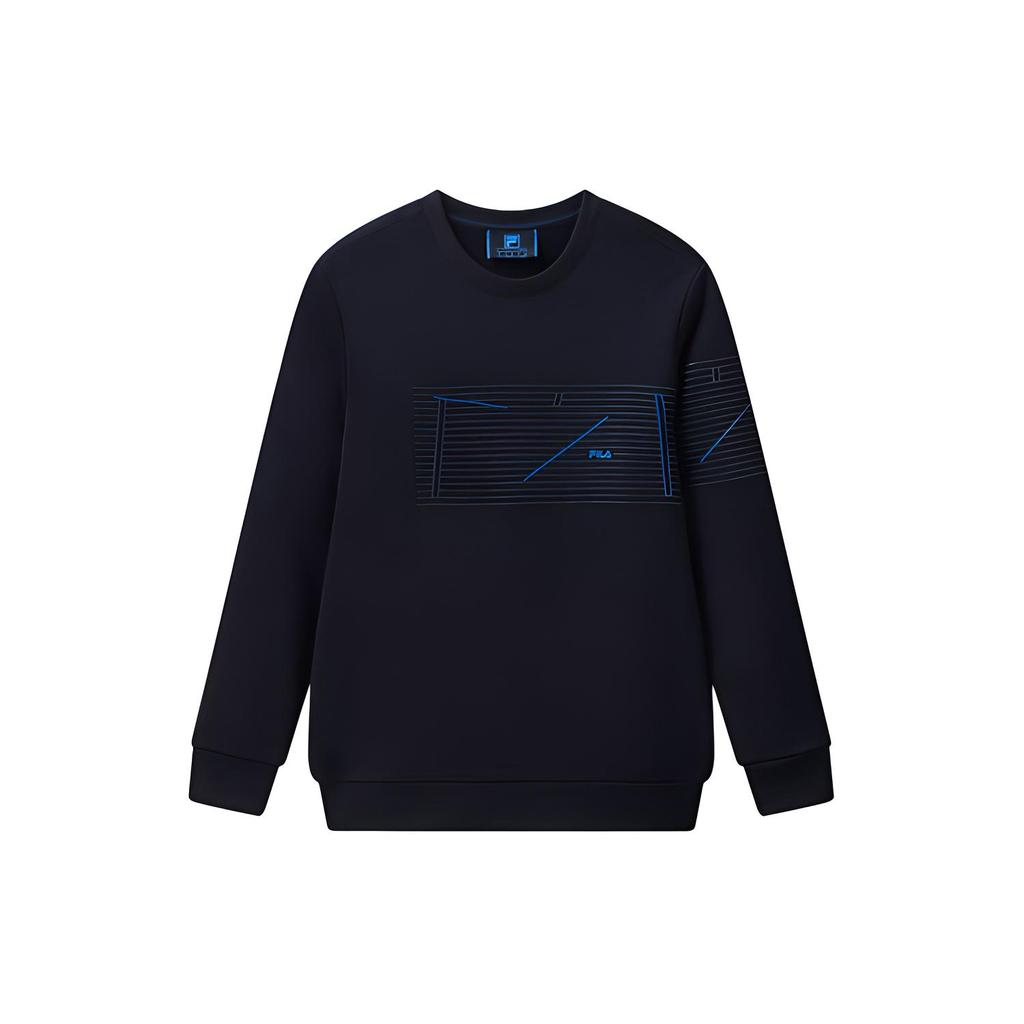 New FILA Sweatshirt Men's Legend Blue F11M042207F-NV