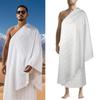 Ihram Handtuch Set Ahram Ehram für Hajj und Umrah Essentials Islamische Kleidung für Männer 110×210 cm (43×82,68 Zoll) Ihram für mich