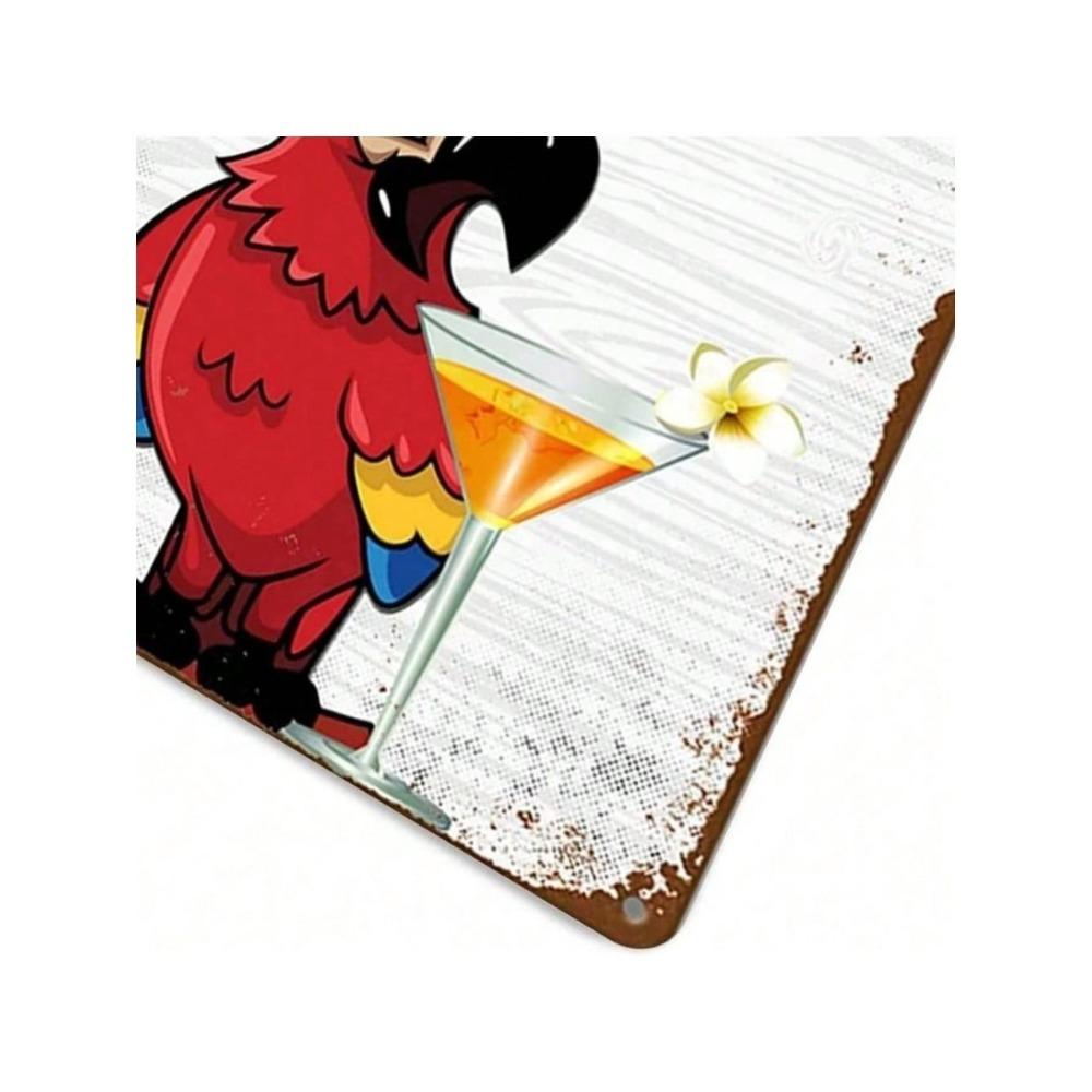 Vintage Metal Wall Art Sign Retro Bar Decor Home Decoration