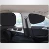 4PCS Car Window Shade, Automobile Sunshade, Car Sun Blocker, Static Suction Car Window Sunshade, 99% Sun-Blocking Rate, Front And Rear Window