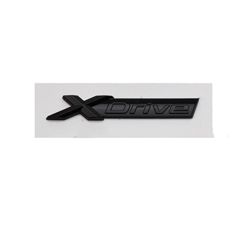 11.1x1.7cm ABS Car Fender Side Emblem Rear Trunk Badge Sticker For BMW XDRIVE SDRIVE E21 E30 E36 E46 E90 F30 G20 G30 G31 G60