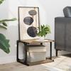 Artisan Oak Printer Stand 41 x 28 x 33.5 cm Particleboard