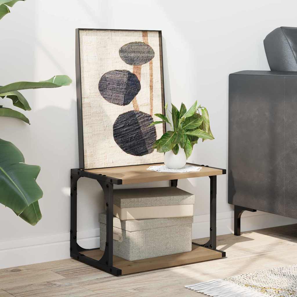 Artisan Oak Printer Stand 41 x 28 x 33.5 cm Particleboard