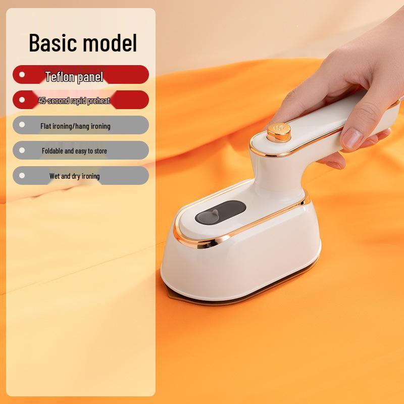 Portable Hand-Held Electric Steam Iron for Clothes