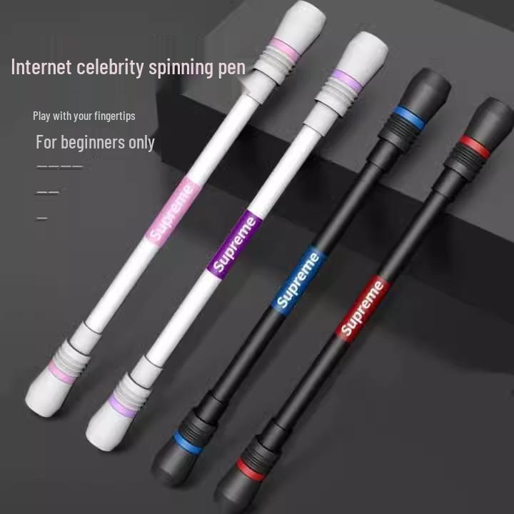 Glow-in-the-Dark Anti-Drop Spinning Pen for Beginners and Students