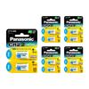 10 Batteries Panasonic Battery CR2 for Cameras Batteries per Camera Battery Replacement [5 Sets Total] Lithium-ion [CR-2W/2P] (2 Pack) -