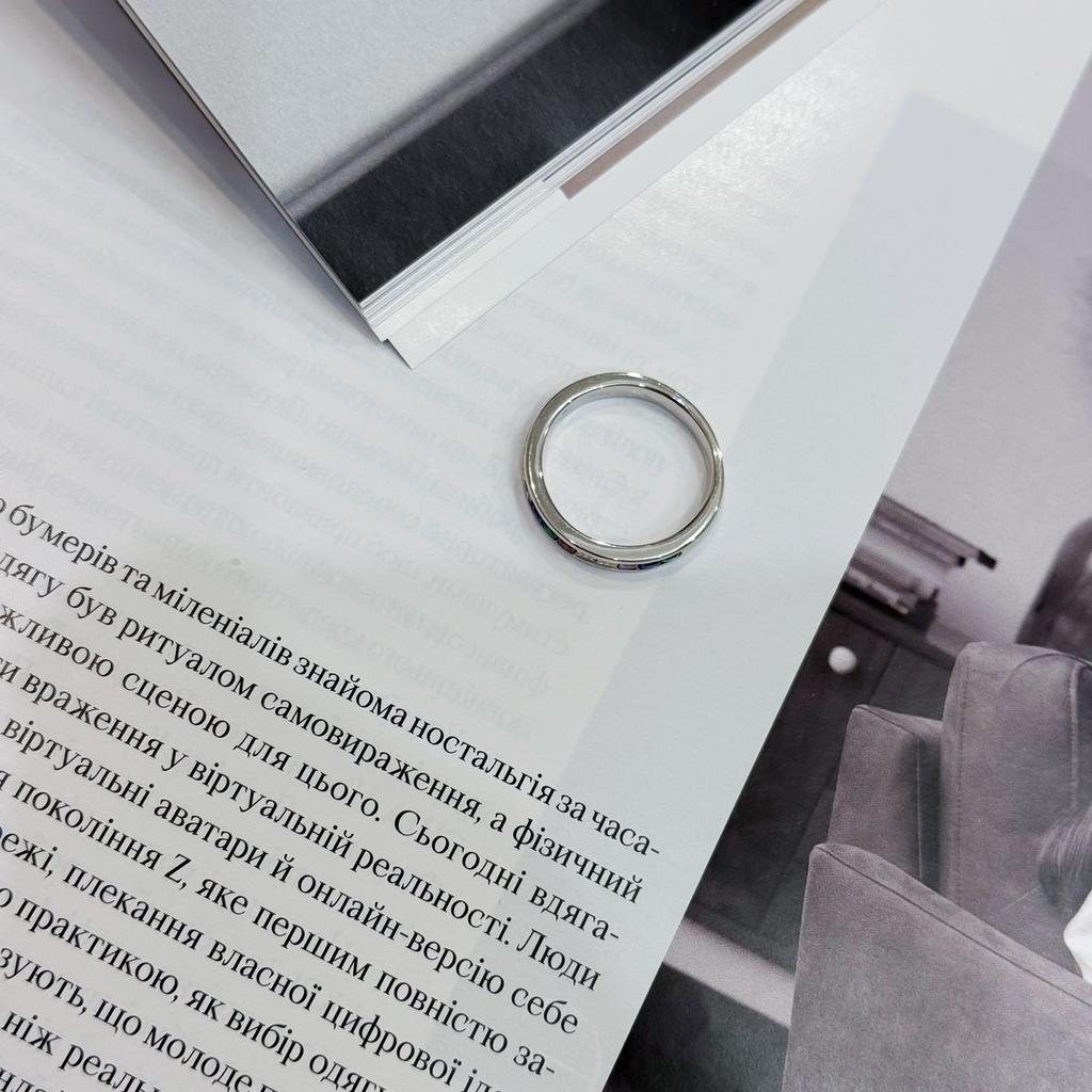 Inel din argint cu zirconiu cubic, greutate produs 3,02 g (2172932)