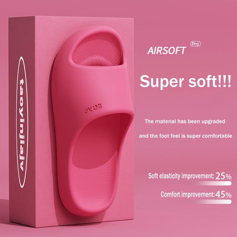 

EVA Slides - Comfortable, Non-Slip, Odor-Resistant for Indoor/Outdoor Use - Perfect for Shower & Casual Wear, Thick Sole, Home 36-37 красный