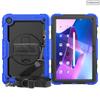 For Lenovo Tab M10 Plus 10.6" TB128FU 3rd Gen 10.1 Inch TB328FU X306F X606F Shockproof Rugged Tablet Case Hand Strap Stand Funda