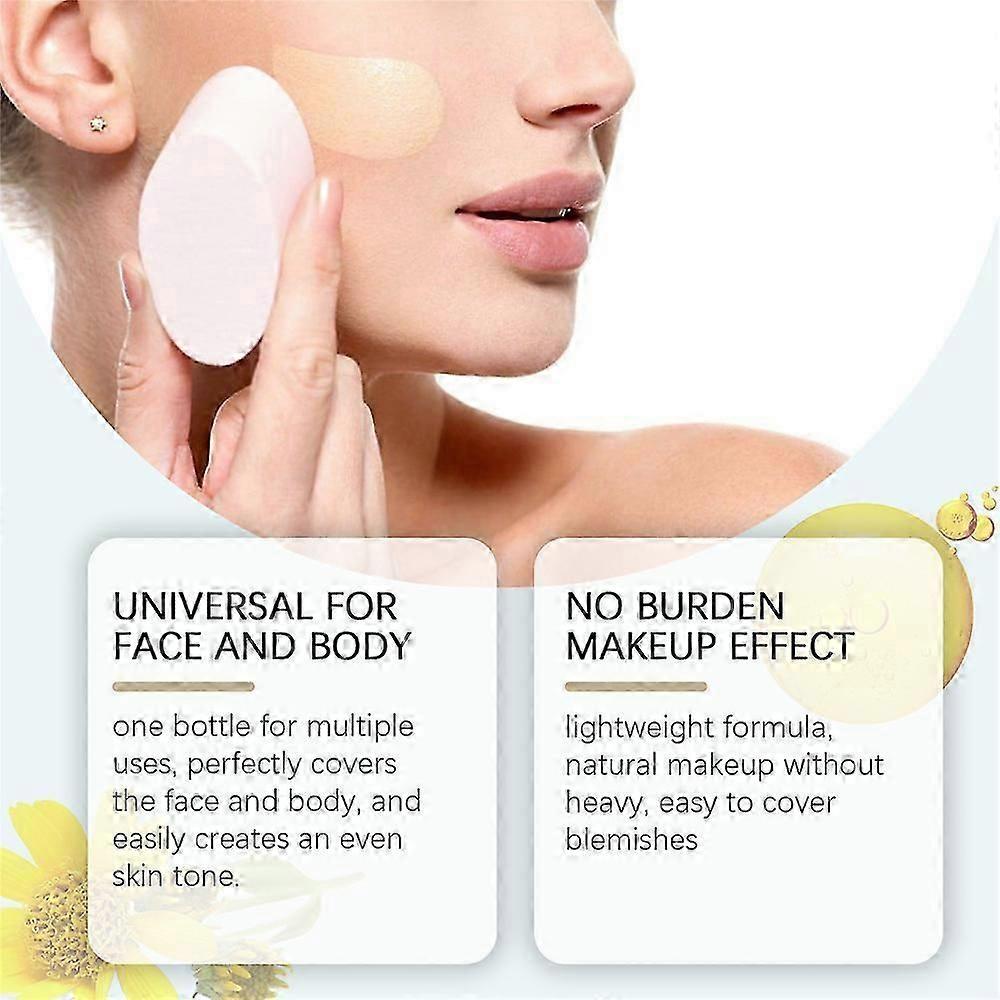 Supreme Creme All Over Complexion PerfectorLong-Lasting Concealer Foundation - Waterproof,Suitable for The Body And Face