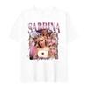 90s Sabrina Carpenter Music Tour Graphic T Shirts Man Women Retro High Quality Fashion T-shirt Cotton Oversized Tshirt