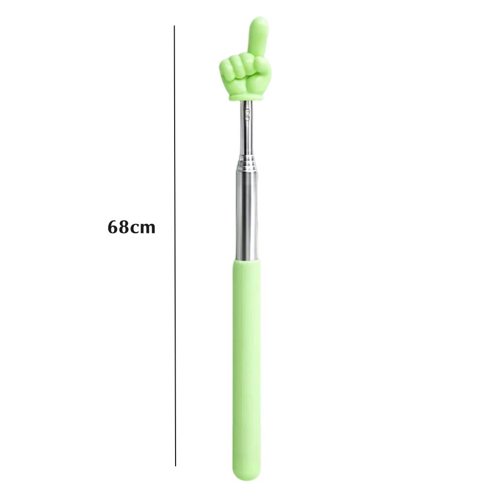 Telescopic Teachers Pointer Finger Pointer Stick Plastic Collapsible Finger Pointing Stick Classroom Essentials for Home