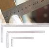 3PCS Stainless Steel L Shape Angle Square Ruler 30 50 60cm for Precise For Woodworking and Carpentry Measurement