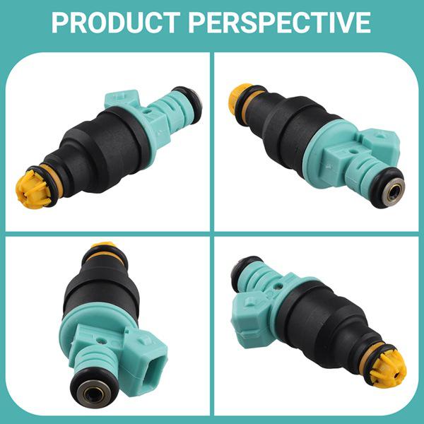 Sada 6 vstřikovačů paliva (0280150415) pro Jeep Wrangler 4.0L