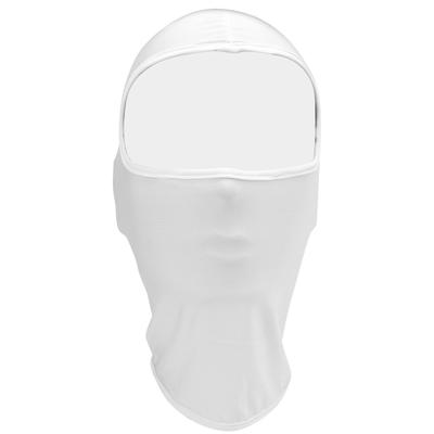 Outdoor Radfahren Polyester Kopf Gesichtsschutz UV-Schutz Kopftuch Mehrzweck(blanc )