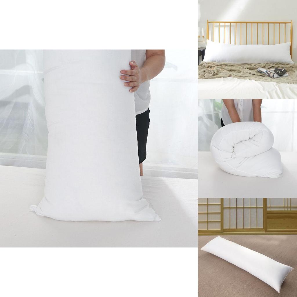 Morbido Lussuosamente 150 X 50cm Anime Dakimakura Cuscino Lungo da Abbraccio Cuscino Interno per il Corpo Bianco