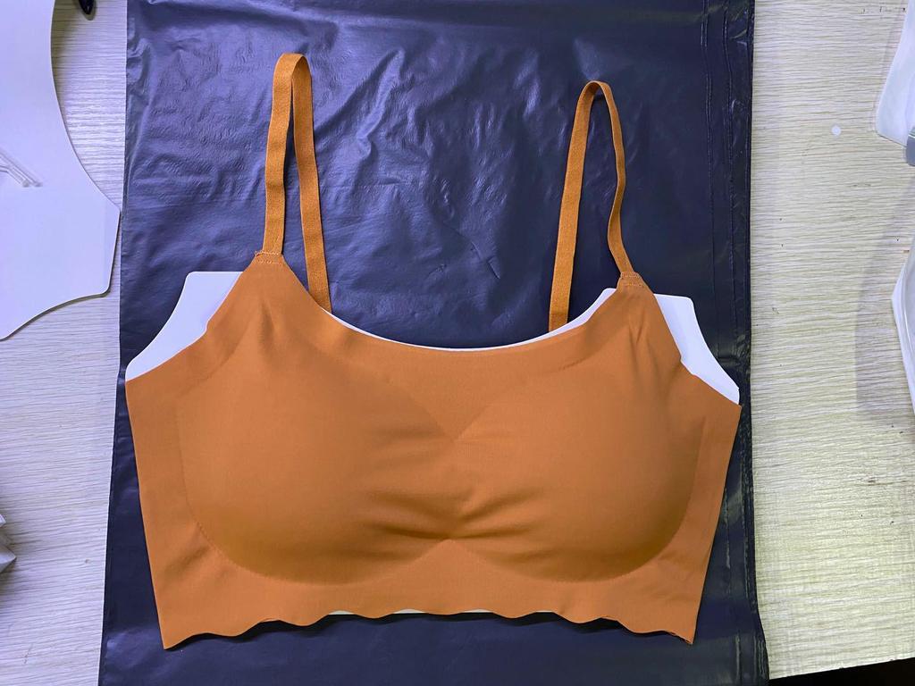 Nahtloser kabelloser Push-Up Schlaf-Stütz-Anti-Shake Sport-BH der zweiten Generation für Damen