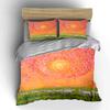 Swirling Sunset with Sheep. Bedding Sets Duvet Cover Sets Duvet Covers Pillowcases(1 * Duvet Cover 2 * Pillowcases Without Duvet Insert)