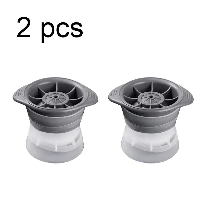 Whiskey Round Ice Cube Maker Silicone Ball Shape Spherical Ice Cube Mould Machine Quick Freezer Ice Mold Tray Kitchen Tools