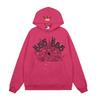 Sp5der 555555 Pěnový Potisk Tepláková Souprava Oversized Mikina Tepláky Streetwear Zimní Outfit