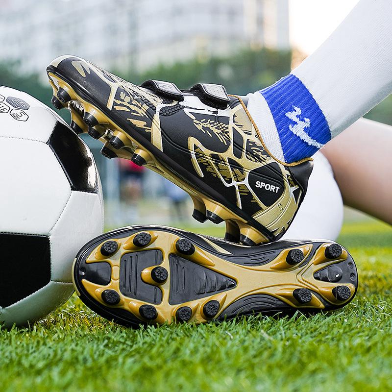 Kids' Studded Velcro Football Shoes for School and Outdoor Training