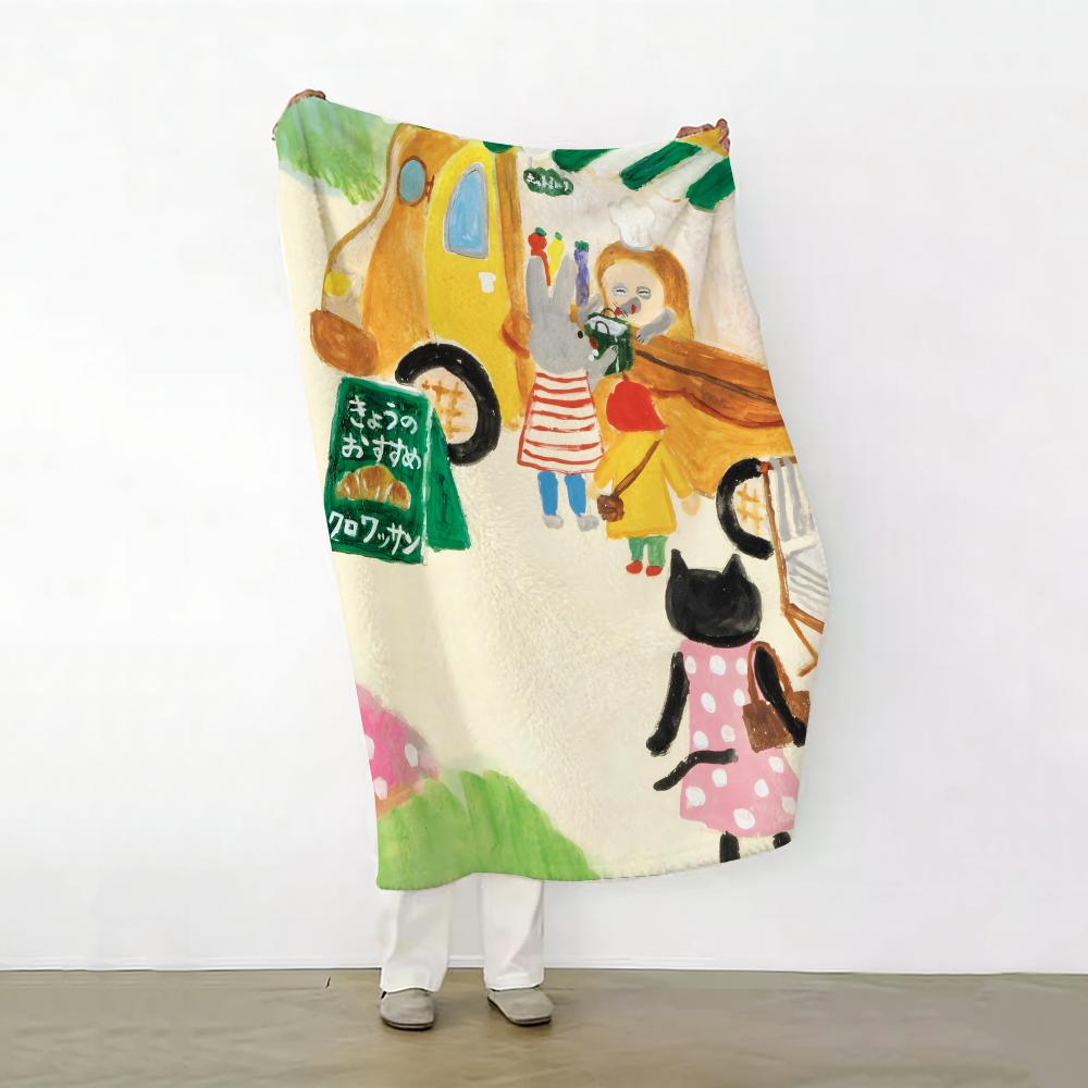 

Brand B Bread d T Thief f Throw Soft Warm Flannel Fleece Throw Blanket for Sofa Bed Travel Home 75cmx90cm