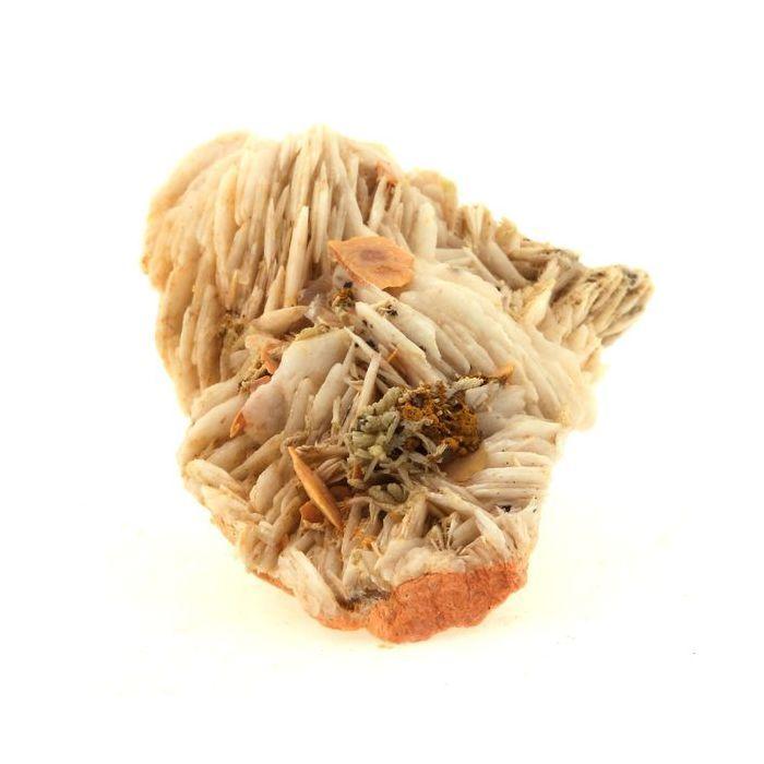 Wulfenite + Baryte 116.1 carats