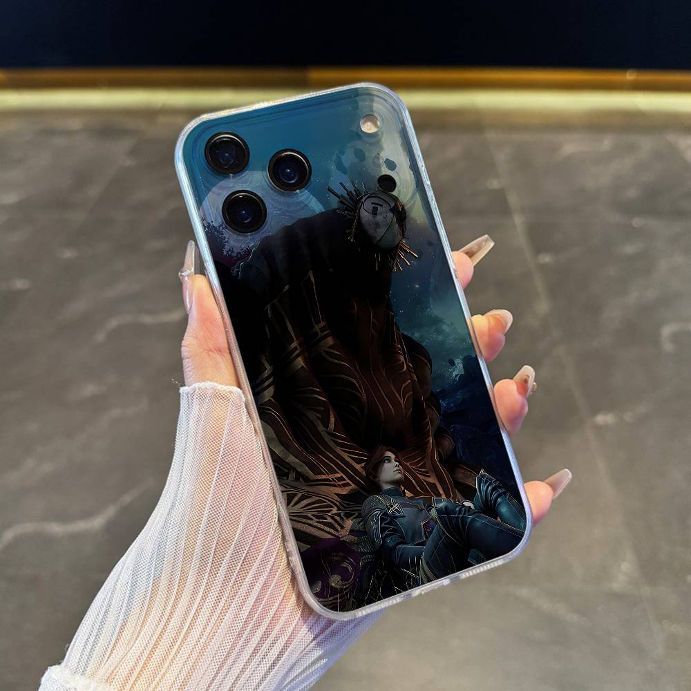 Clair O-Obscur E-Expedition 33 Phone Case For iPhone 17,16,15,14,13,12,11 Pro,Max,Plus,X,XS,XR,SE4,E Mini Transparent Soft Cover