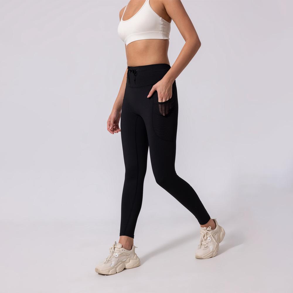 Men's and Women's Fleece-Lined Quick-Dry High-Waisted Compression Fitness Tights for Outdoor Fitness, Marathon, Training, and Racing.