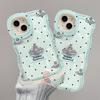 Polka Dolls Applicable To Apple 15plus Mobile Case 14pro Double Stand 13 Cute Anti-fall 12 Niche X