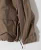 Horlisun Breeze Typewriter Check Hood Jacket Beige