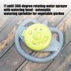 360 Degree Rotating Sprinkler Head With 8 Adjustable Sprayed Patterns For Backyard Flower Bed Garden And Lawn Irrigation