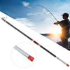 Carbon Superhard Telescopic Fishing Rod Portable Long Shot Fishers Tackle (5.4m)