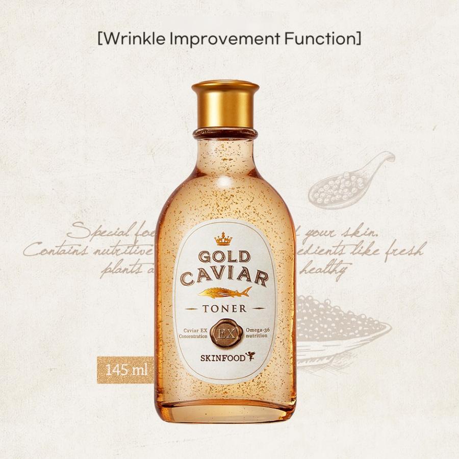 Skinfood Toner Gold Caviar EX 145ml