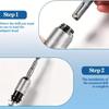 Hammer Drill Converters Impact Wrench Adapter with Leather Rings Pin Design Secure Connection Long Last Performances