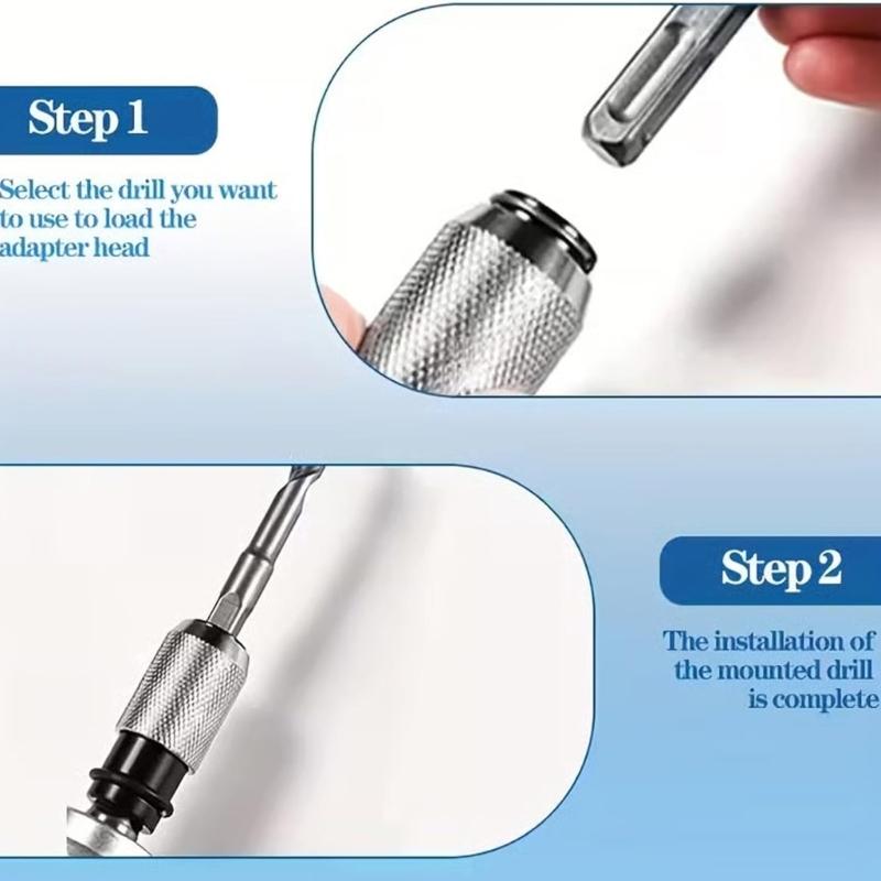 Hammer Drill Converters Impact Wrench Adapter with Leather Rings Pin Design Secure Connection Long Last Performances