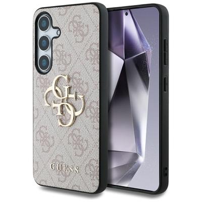 Guess Big 4G Logo Classic Logo Case For Samsung Galaxy S25+ Pink