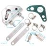 Motorcycle CNC Aluminum Engine Oil Cooler Cooling Radiator Kit for 50cc 110cc 125cc 140cc 150cc ATV PRO Trail Dirt Pit Bike