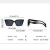 Xiaomi Retro Large Frame Cat Eye Round Face Rice Nail Sunglasses 2025 New Women's Street Photography Ultraviolet Sunglasses 3196