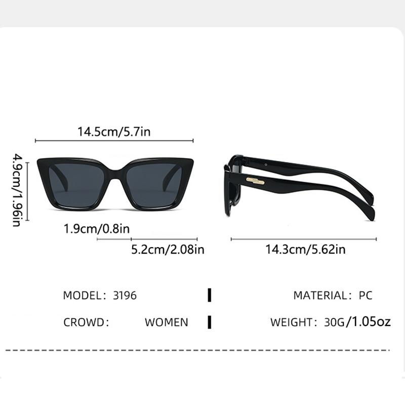 Xiaomi Retro Large Frame Cat Eye Round Face Rice Nail Sunglasses 2025 New Women's Street Photography Ultraviolet Sunglasses 3196